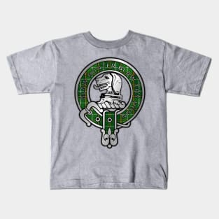 Clan Forrester Hunting Tartan Crest Kids T-Shirt